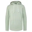 Miles Slub Hooded Tee With Curved Hem | https://www.bestnamebadges.com