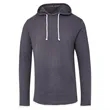 Miles Slub Hooded Tee With Curved Hem | https://www.bestnamebadges.com