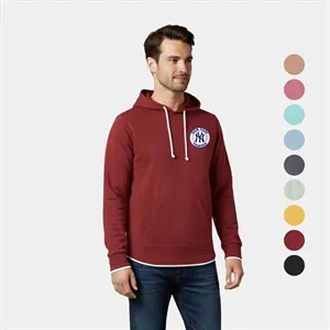 Miles Slub Hooded Tee With Curved Hem