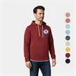 Miles Slub Hooded Tee With Curved Hem | https://www.bestnamebadges.com