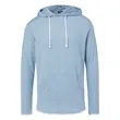 Miles Slub Hooded Tee With Curved Hem | https://www.bestnamebadges.com