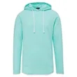 Miles Slub Hooded Tee With Curved Hem | https://www.bestnamebadges.com
