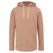 Miles Slub Hooded Tee With Curved Hem | https://www.bestnamebadges.com