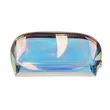 Clear TPU Holographic Makeup Bag With Zipper | https://www.bestnamebadges.com
