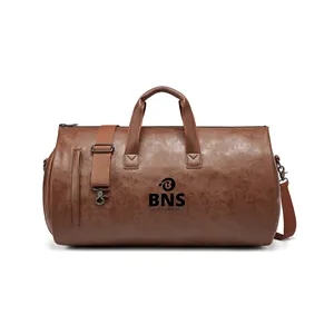 Travel Garment Leather Bag