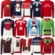Custom Knit Holiday Sweater | https://www.bestnamebadges.com