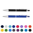 Soft Touch Metal Dual Purpose 2-in-1 Ballpoint Pen | https://www.bestnamebadges.com
