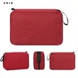 Heathered Hanging Travel Toiletry Bag | https://www.bestnamebadges.com