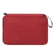 Heathered Hanging Travel Toiletry Bag | https://www.bestnamebadges.com