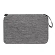 Heathered Hanging Travel Toiletry Bag | https://www.bestnamebadges.com