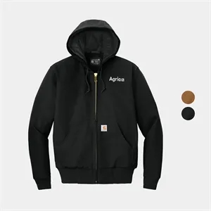 Carhartt® Tall Quilted-Flannel-Lined Duck Active Jac