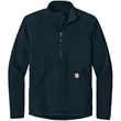 Carhartt® Textured 1/2-Zip Fleece Jacket | https://www.bestnamebadges.com