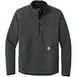 Carhartt® Textured 1/2-Zip Fleece Jacket | https://www.bestnamebadges.com