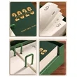 Minimalist Desk Calendar & Notepad | https://www.bestnamebadges.com
