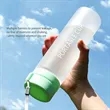 Plastic Tumbler with Handle and Tea Infuser Portable Cup | https://www.bestnamebadges.com