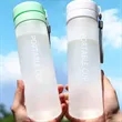 Plastic Tumbler with Handle and Tea Infuser Portable Cup | https://www.bestnamebadges.com