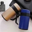 Big Capacity Stainless Insulated Mug with Handle&Tea Infuser | https://www.bestnamebadges.com