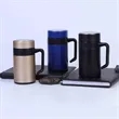 Big Capacity Stainless Insulated Mug with Handle&Tea Infuser | https://www.bestnamebadges.com