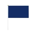 Hand Held Small Polyester Flag | https://www.bestnamebadges.com