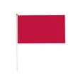 Hand Held Small Polyester Flag | https://www.bestnamebadges.com