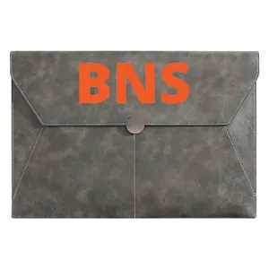 Buttoned style A4 Document Organizer & Briefcase Bag