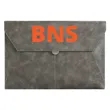 Buttoned style A4 Document Organizer & Briefcase Bag | https://www.bestnamebadges.com