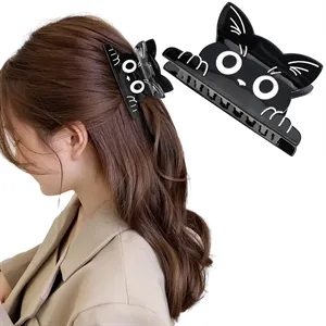 Custom Molded Hair Claw Clip with Full Color Print