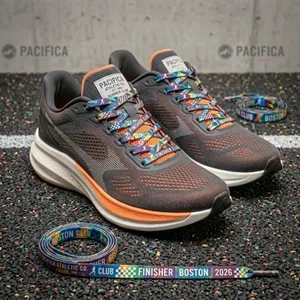54" Premium Sublimation Tubular Shoelaces