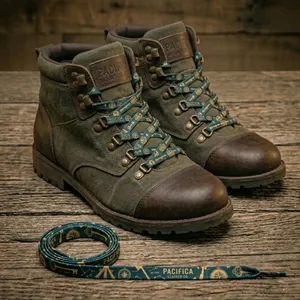 63" Premium Sublimation Tubular Shoelaces