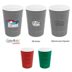 16 Oz. Steel Chill-Cup™ | https://www.bestnamebadges.com