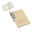 Charter Textured Softcover Journal with Pen | https://www.bestnamebadges.com