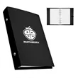 Frosted Recycled Refillable Notebook | https://www.bestnamebadges.com