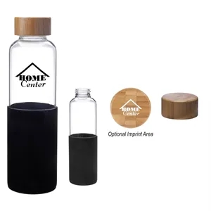 20 Oz. James Glass Bottle | https://www.bestnamebadges.com