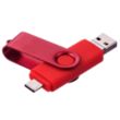 Multi-port Type-C Flash Drives Rotating Swivel USB Drive | https://www.bestnamebadges.com