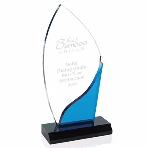 JAFFA® Blue Accent Award | https://www.bestnamebadges.com