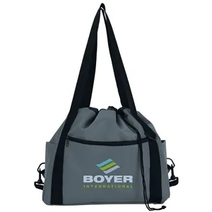 Good Value™ Convertible Cinch Tote-Pack | https://www.bestnamebadges.com