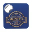 Good Value™ Bottle Opener Coaster | https://www.bestnamebadges.com