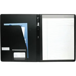 Good Value™ Executive Crescent Padfolio | https://www.bestnamebadges.com