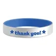 Silver Silicone Bracelets | https://www.bestnamebadges.com