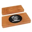 SCX Innovative Design™ Bamboo Wireless Power Bank 10,000 mAh | https://www.bestnamebadges.com