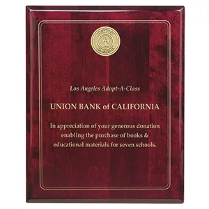 JAFFA® Rosewood Plaque - 8