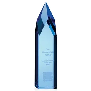 JAFFA® Ice Pillar - Blue | https://www.bestnamebadges.com