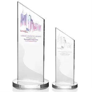 JAFFA® Frost Angular Award | https://www.bestnamebadges.com