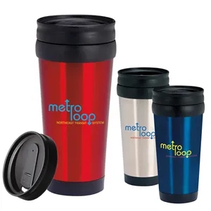 Good Value™ Stainless Deal Tumbler - 16 oz. | https://www.bestnamebadges.com