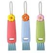Three and a Cup Brush | https://www.bestnamebadges.com