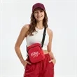 Durable 900D High-Density Polyester Vertical Shoulder Bag | https://www.bestnamebadges.com