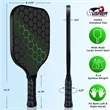 Pickleball Paddles Set with 2 Balls Racquet Shoulder Bag | https://www.bestnamebadges.com