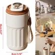 15OZ Stainless Steel Coffee Mug With Temperature Display | https://www.bestnamebadges.com
