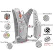 Running Backpack Cycling Jogging Pack with Reflective Strips | https://www.bestnamebadges.com
