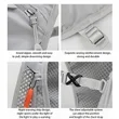 Running Backpack Cycling Jogging Pack with Reflective Strips | https://www.bestnamebadges.com